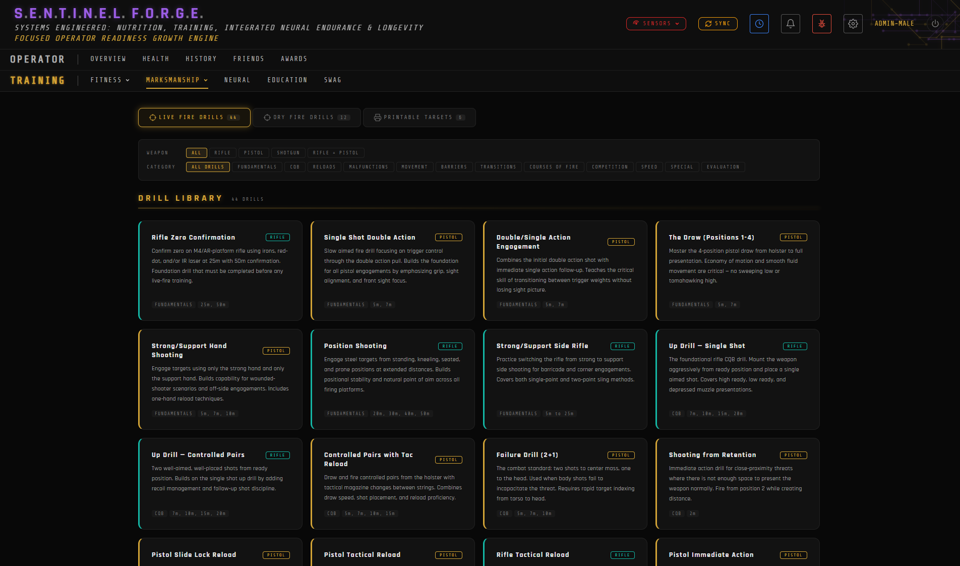 Tactical Education — Desktop