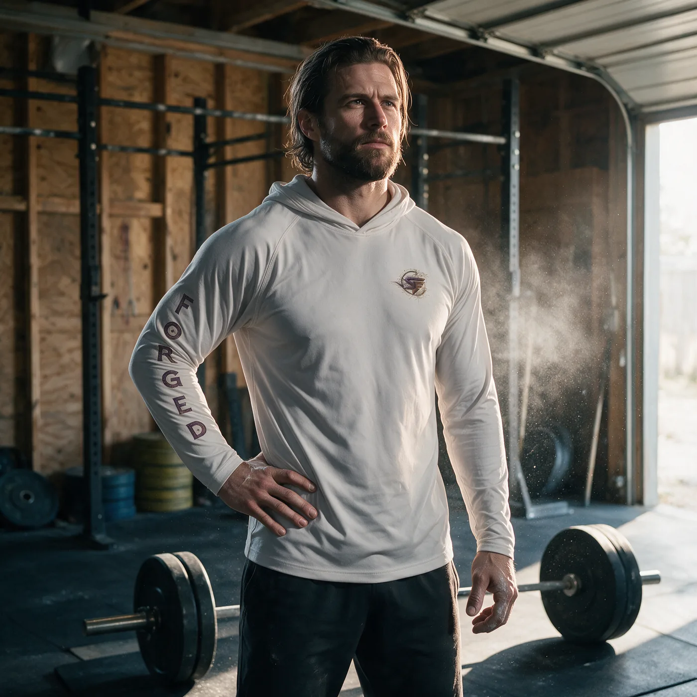 Space Age Forge Hooded Tee — SPACE AGE